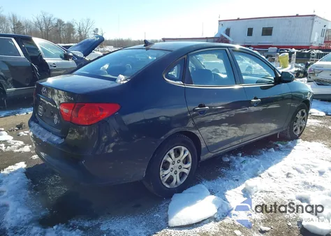 2009 Hyundai Elantra Gls from USA, damaged, VIN KMHDU46D59U698839